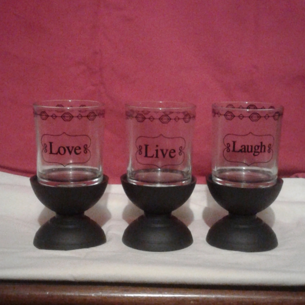 3 candle decorations